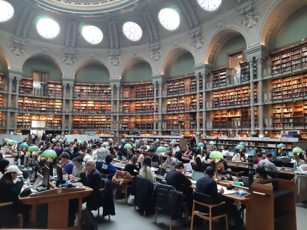 Bibliothèque Nationale Richelieu avril 2024